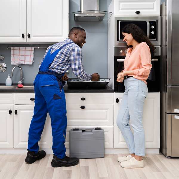 what kind of warranty do you offer on your cooktop repair services in Cherokee County North Carolina